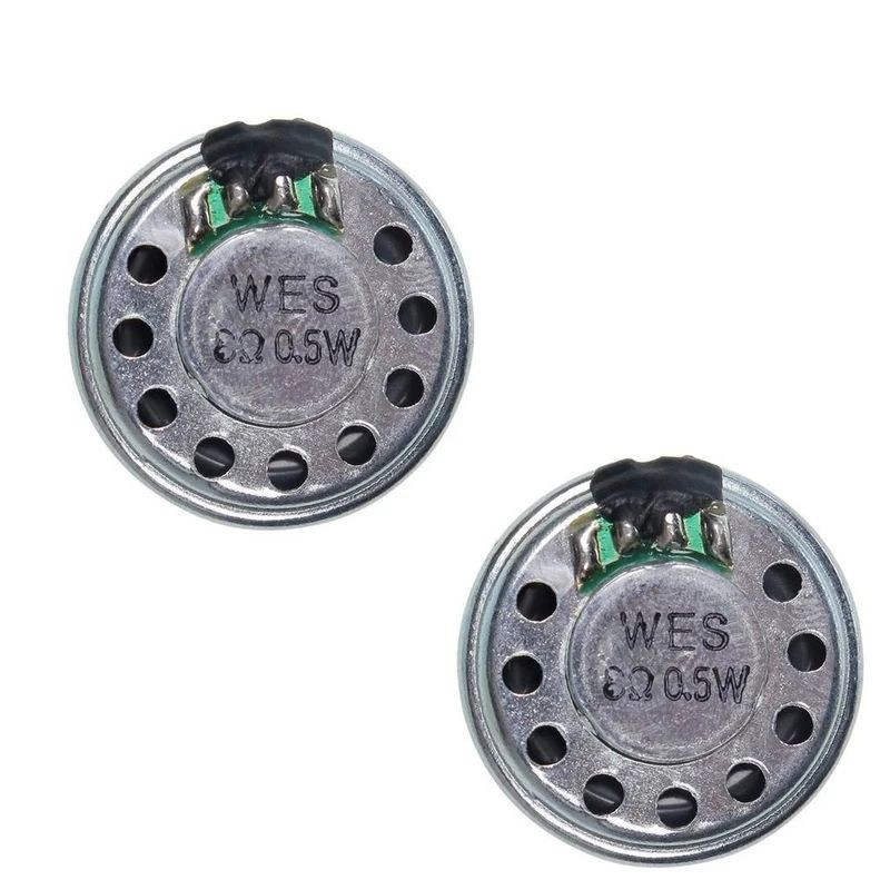 بلندگو 8 اهم 0.5 وات مدل 30mm بسته 2 عددی