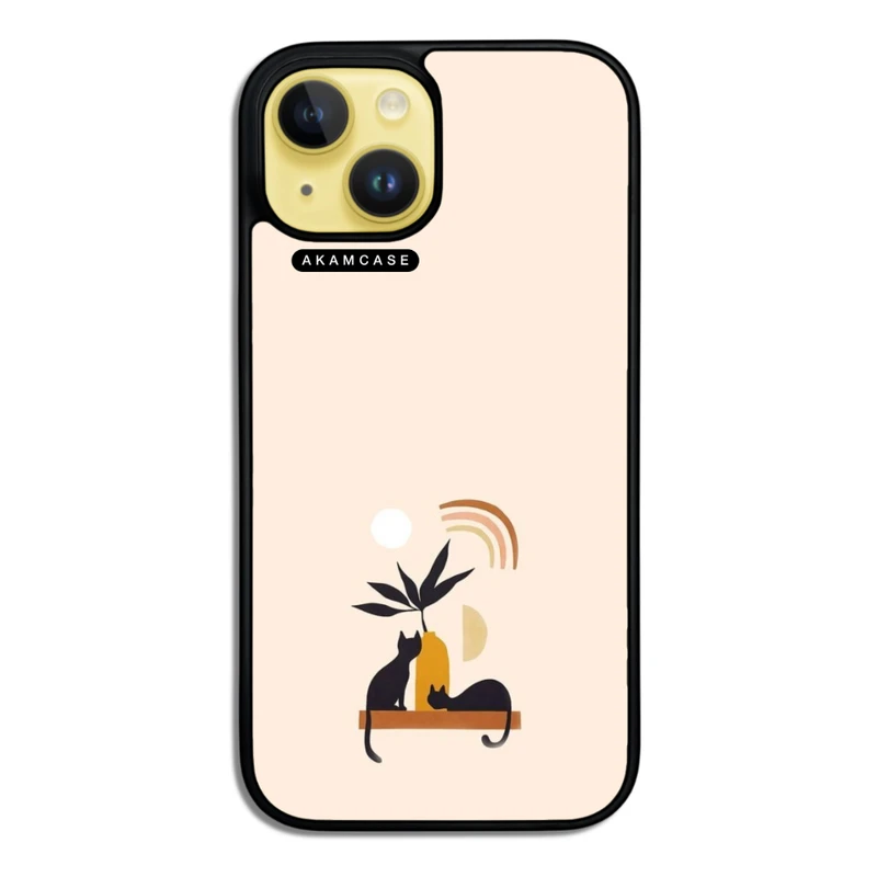 کاور آکام مدل AMC-WA15-CATS-27 مناسب برای گوشی موبایل اپل iPhone 15