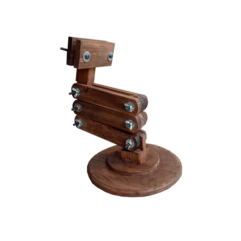 پایه چوبی گلدوزی مدل شمشاد