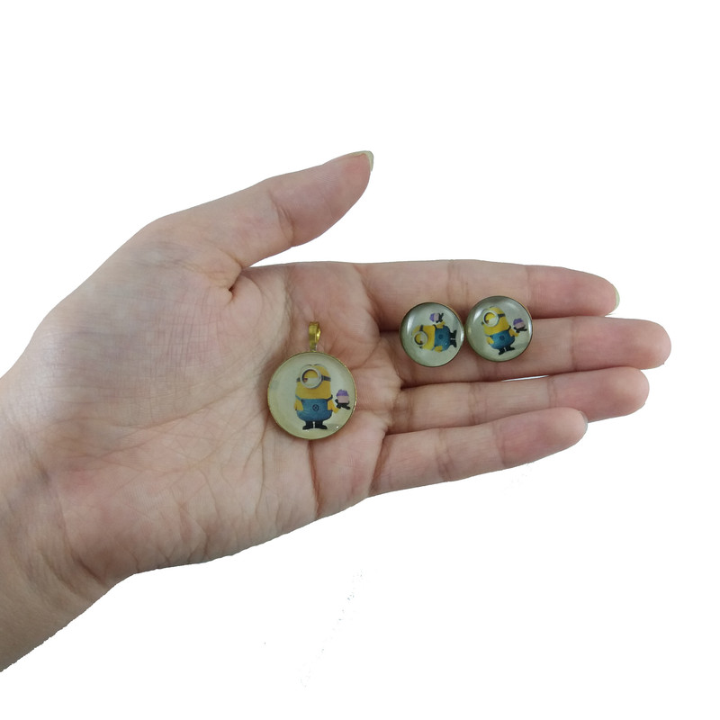 نیم ست دخترانه مدل مینیون کد G1082 نیم ست دخترانه مدل مینیون کد G1082