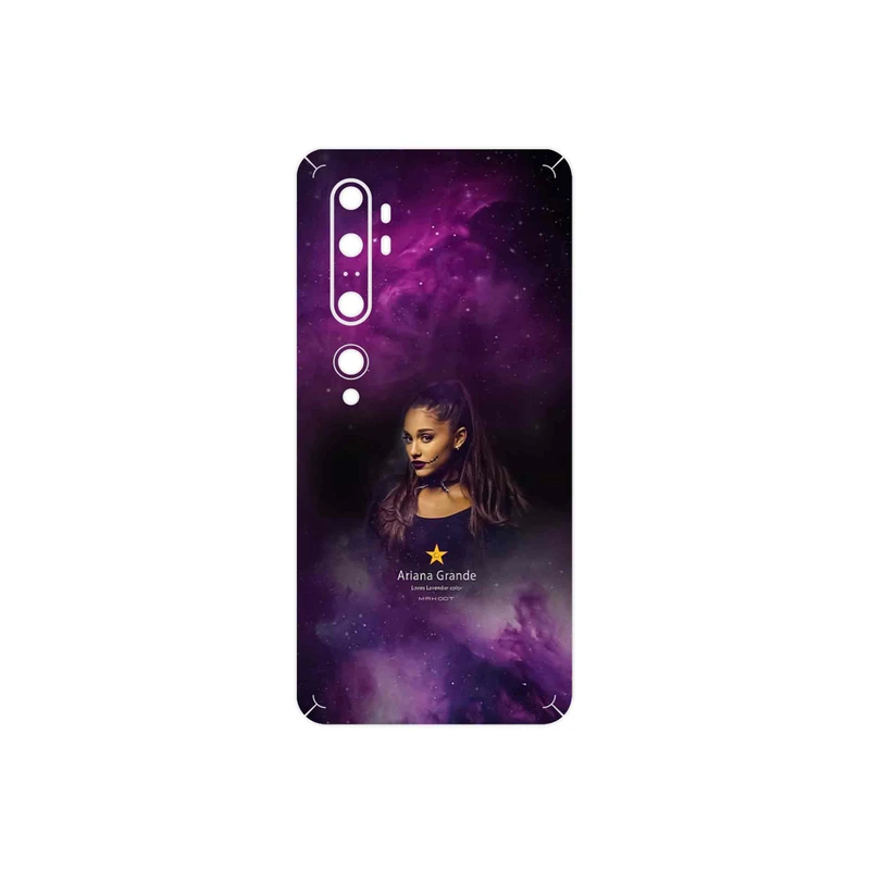 برچسب پوششی ماهوت مدل Ariana Grande مناسب برای گوشی موبایل شیائومی Mi Note 10