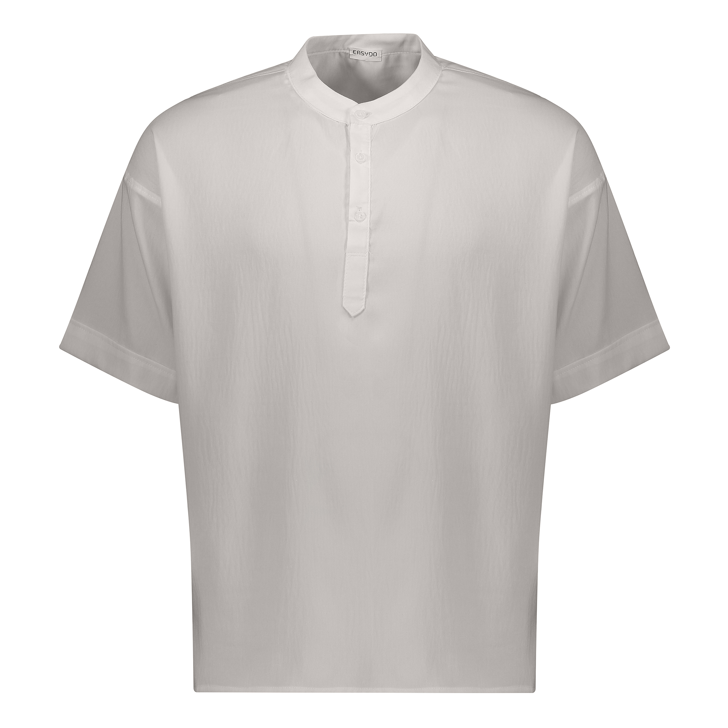 پیراهن آستین کوتاه مردانه ایزی دو مدل دیاکو رنگ سفید