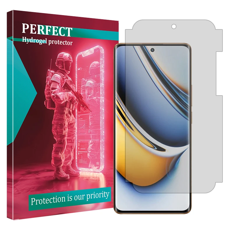 محافظ صفحه نمایش مات پرفکت مدل Tough مناسب برای گوشی موبایل ریلمی 11 Pro Plus