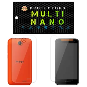 Multi Nano X-SFT Screen Protector For htc Desire 310 with back skin