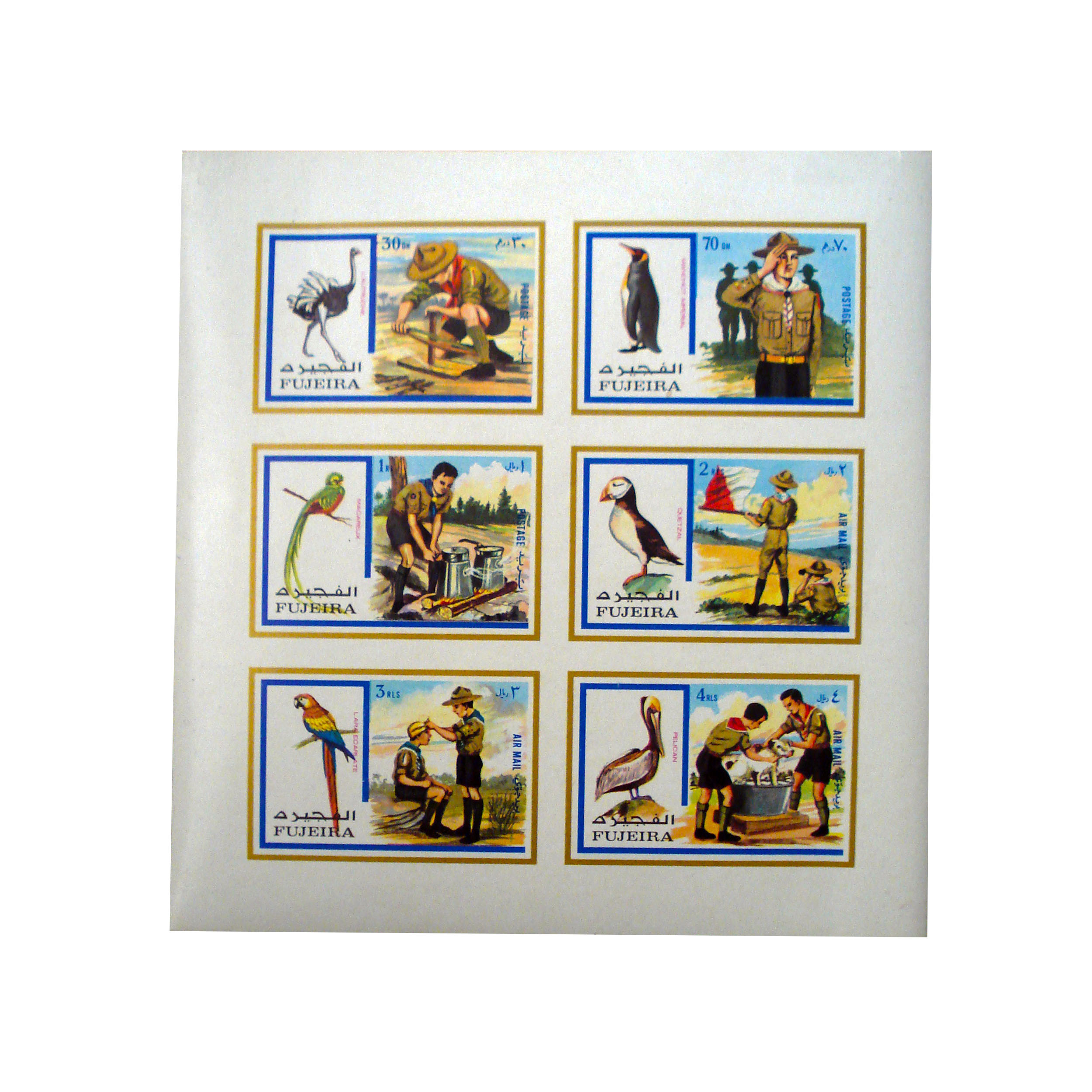 تمبر یادگاری مدل ملل کد bc-1166 مجموعه 6 عددی