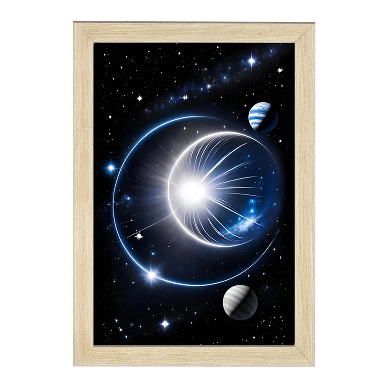 تابلو خندالو مدل کهکشان (galaxy) کد F7241