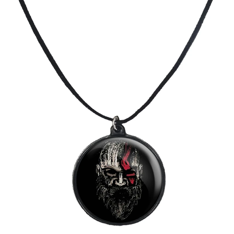 گردنبند پرمانه طرح خدای جنگ کد pmb.1720 مدل دو طرفه