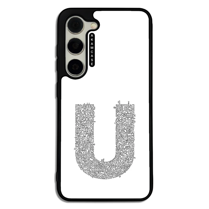 کاور آکام مدل AMC-WSGS23-ALPHADOODLEBET-21 مناسب برای گوشی موبایل سامسونگ Galaxy S23