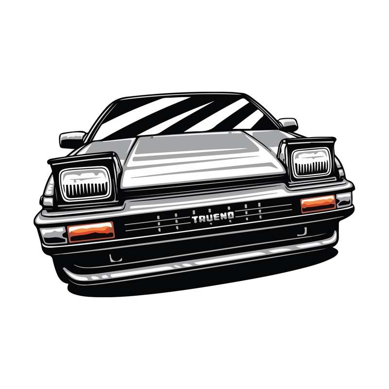 برچسب لپ تاپ پویا مارکت طرح تویوتا AE86 کد 1206 برچسب لپ تاپ پویا مارکت طرح تویوتا AE86 کد 1206