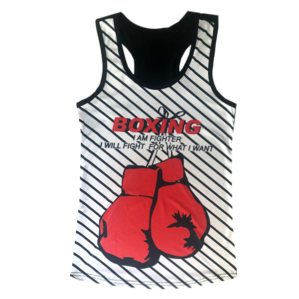 تاپ ورزشی مردانه مدل boxing کد 631