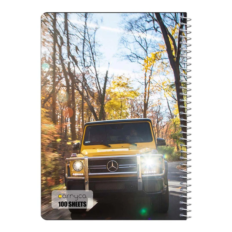 دفتر مشق 100 برگ سیمی کارنیکا طرح مرسدس‑ا ام جی G۶۳ Mercedes‑AMG G63 کد 81231