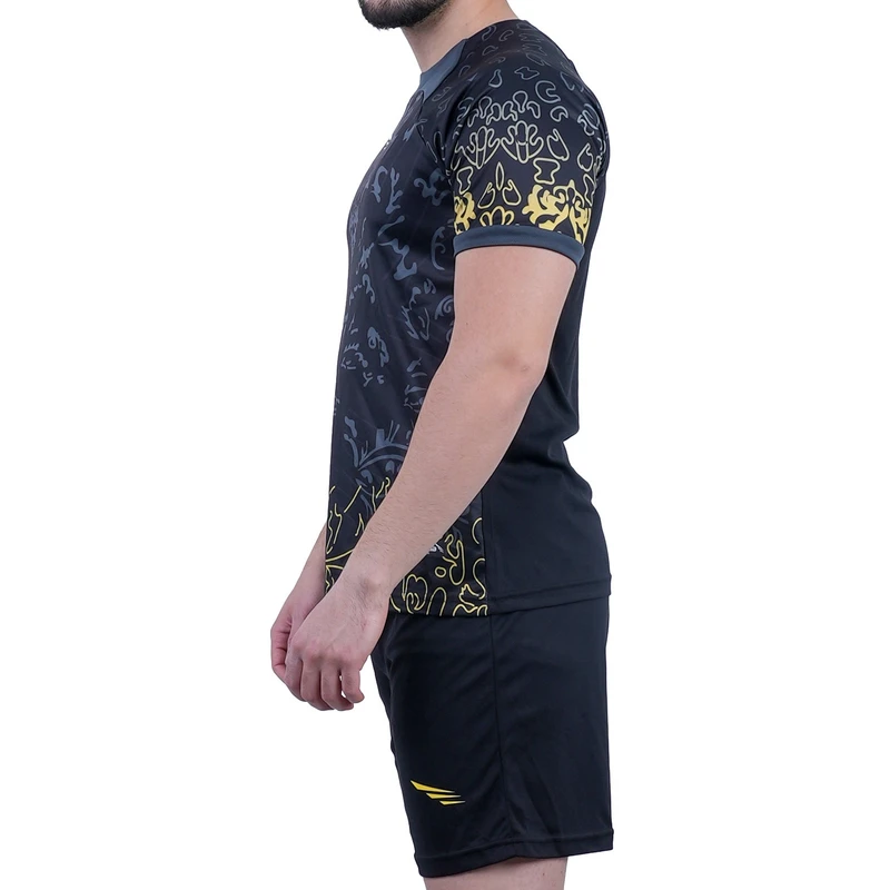 عکس شماره 6 : ست تی-شرت و شلوارک ورزشی مردانه تن زیب مدل 1111