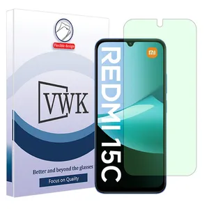 VWK Eye Care model Green light screen protector suitable for Xiaomi Redmi 15C mobile phone