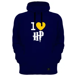 هودی زنانه 27 مدل HARRY POTTER کد B13 رنگ سرمه ای 