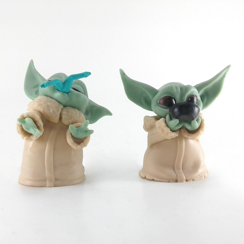 فیگور مدل Baby Yoda مجموعه ۵ عددی