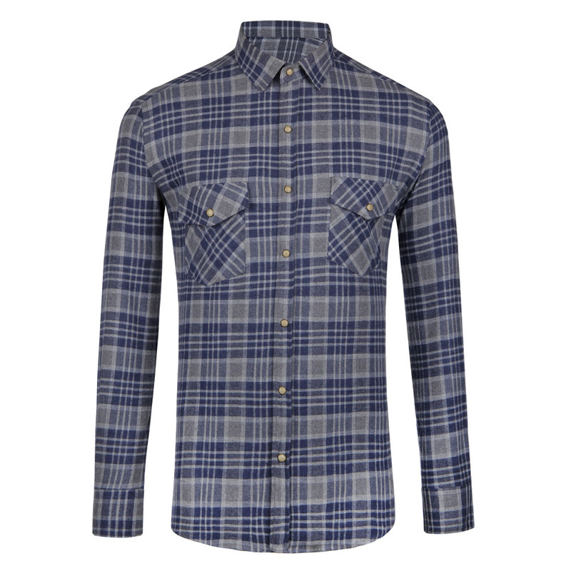پیراهن آستین بلند مردانه فایو مدل 11044334