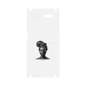 MAHOOT Portrait of an African Woman-FullSkin Cover Sticker for Samsung Galaxy Z Flip