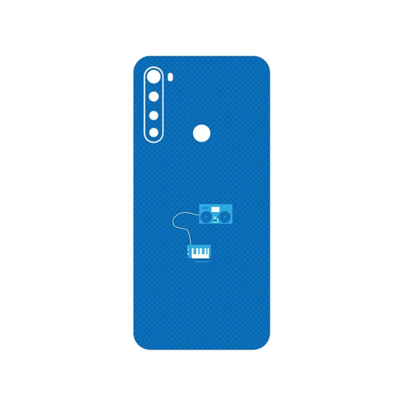 برچسب پوششی ماهوت مدل Minimal DJ Icon مناسب برای گوشی موبایل شیائومی Redmi Note 8