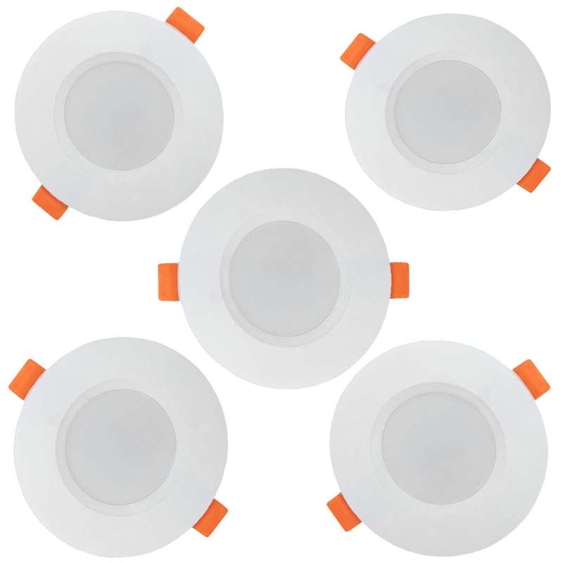 پنل سقفی ال ای دی 7 وات دیسانور مدل ماهور توکار هیت سینک آلومینیوم DL7w Mahoor 5pack بسته 5 عددی