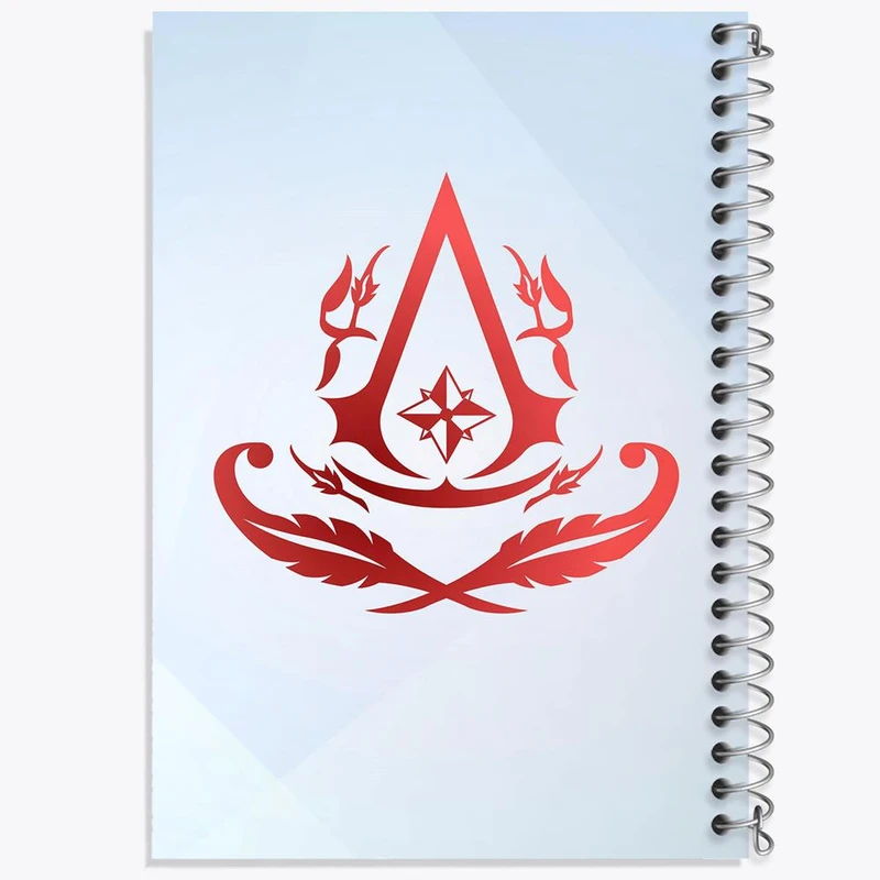 دفتر نقاشی 50 برگ خندالو مدل بازی اساسینز کرید Assassins Creed کد 27926