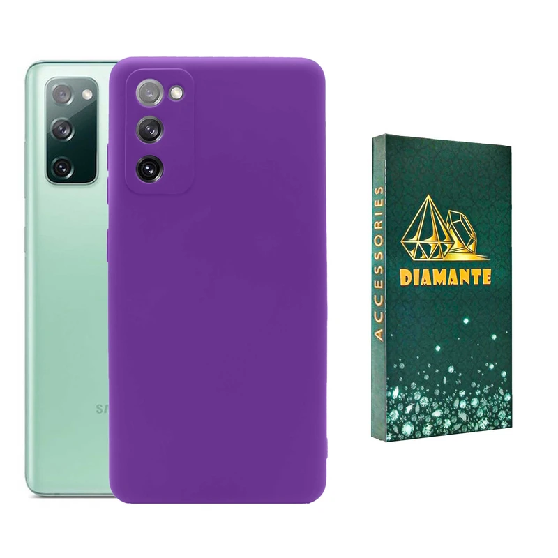 کاور دیامانته مدل sili_77 Gn مناسب برای گوشی موبایل سامسونگ Galaxy S21 FE