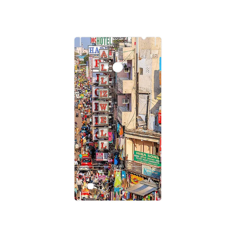 برچسب پوششی ماهوت مدل City of Delhi مناسب برای گوشی موبایل نوکیا Lumia 720