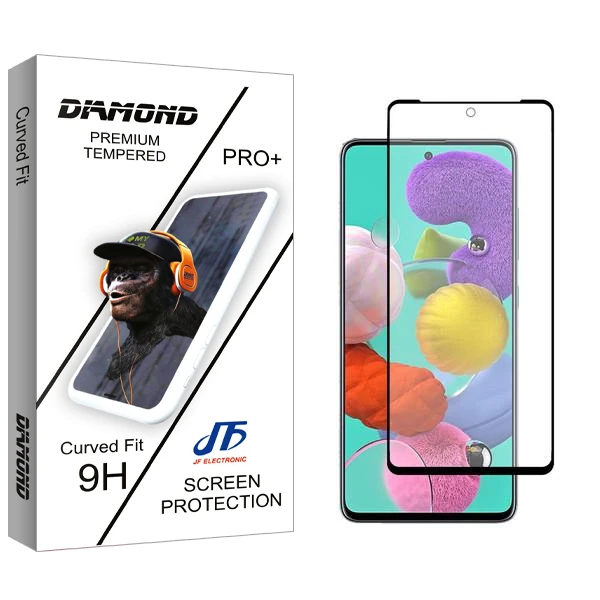 محافظ صفحه نمایش سرامیکی جی اف مدل Diamond مناسب برای گوشی موبایل سامسونگ Galaxy A51