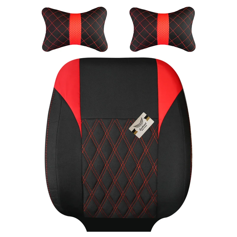 روکش صندلی خودرو سوشیانت مدل گوشواره ای مناسب برای پژو 207 و206 به همراه پشت گردنی