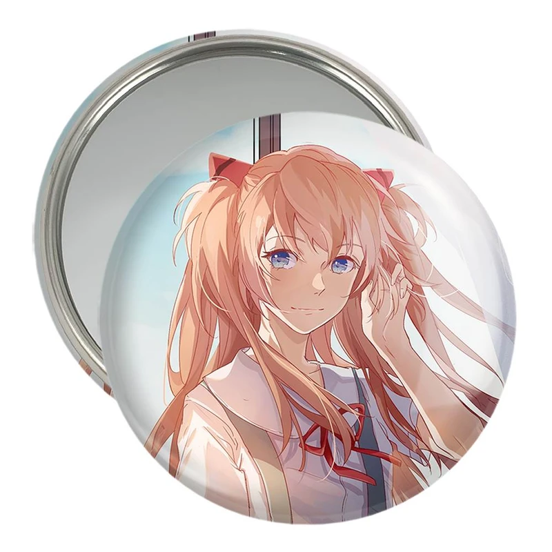 آینه جیبی خندالو مدل آسوکا چان انیمه اونگلیون  کد 13801