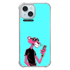 AKAM AMC-WTA15-PINK PANTHER1 Cover For Apple iPhone 15