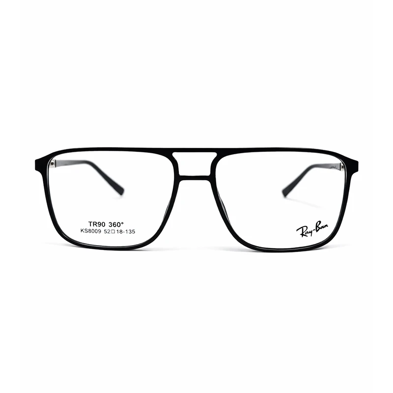 فریم عینک طبی مربعی مدل ks8009 مناسب برای صورت بیضی، قلب، گرد