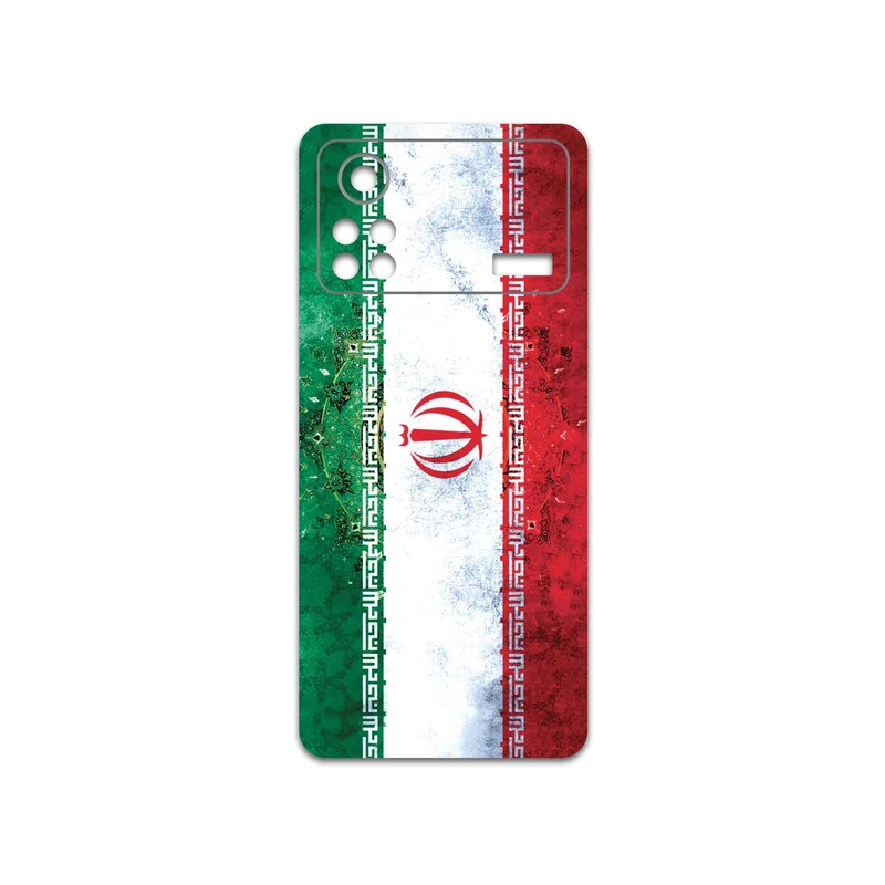 برچسب پوششی ماهوت مدل Iran-Flag-1 مناسب برای گوشی موبایل شیائومی Poco X4 Pro 5G