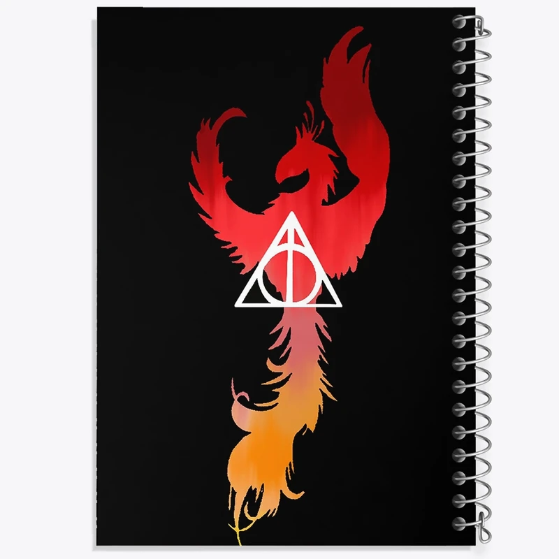 دفتر شطرنجی 50 برگ خندالو مدل هری پاتر (Harry Potter) کد F2461