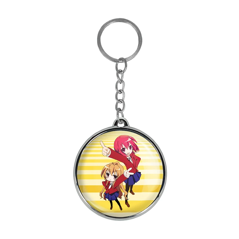 جاکلیدی خندالو طرح مینوری و تایگا انیمه تورادورا مدل دوطرفه کد 3250332504