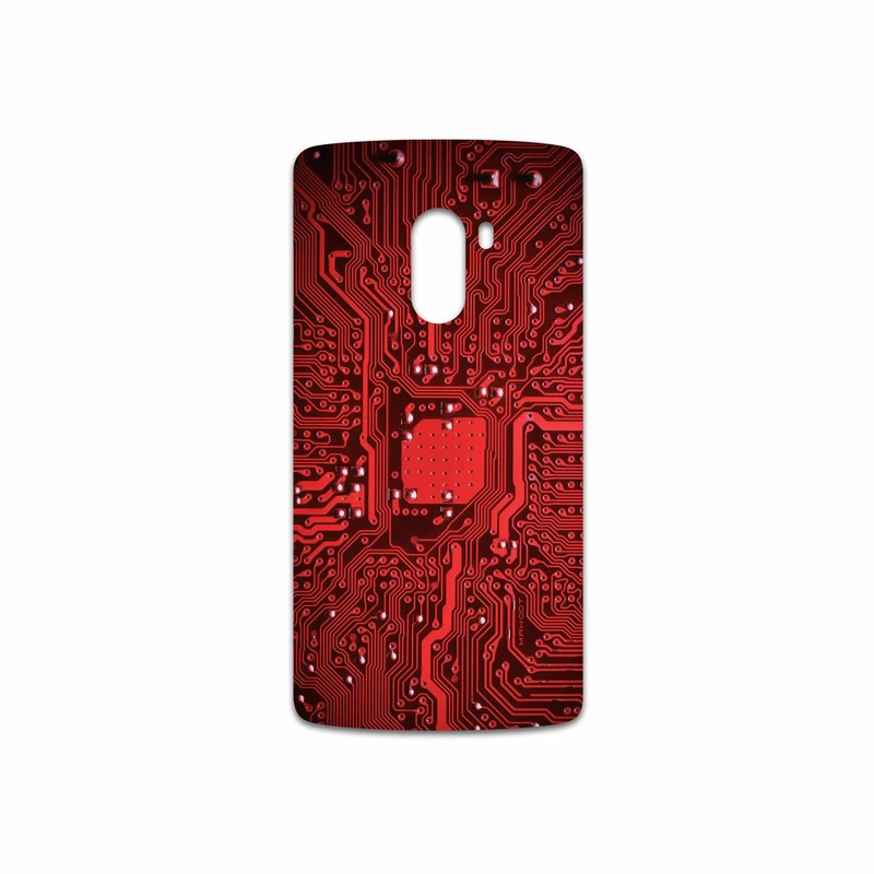 برچسب پوششی ماهوت مدل Red Printed Circuit Board مناسب برای گوشی موبایل لنوو A7010