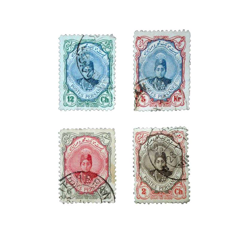 تمبر یادگاری مدل احمدی کد n-124 بسته 4 عددی