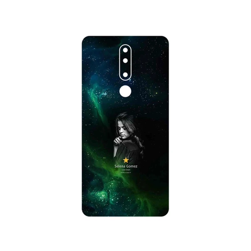 برچسب پوششی ماهوت مدل Selena Gomez مناسب برای گوشی موبایل نوکیا 3.1 Plus