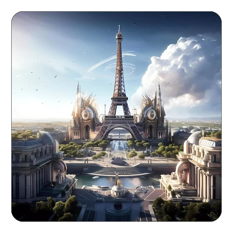 مگنت کاکتی طرح پاریس Paris مدل mp56894