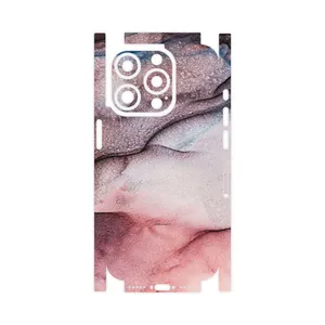 MAHOOT Smoky pink marble-FullSkin Cover Sticker for Apple iPhone 15 Pro