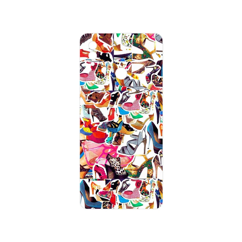 برچسب پوششی ماهوت مدل Collage of High heel Shoes مناسب برای گوشی موبایل آنر Note 10