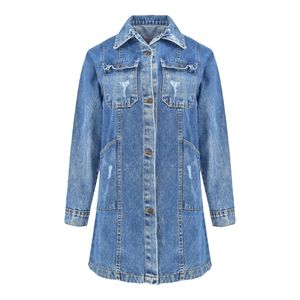 مانتو جین زنانه مدل M3830