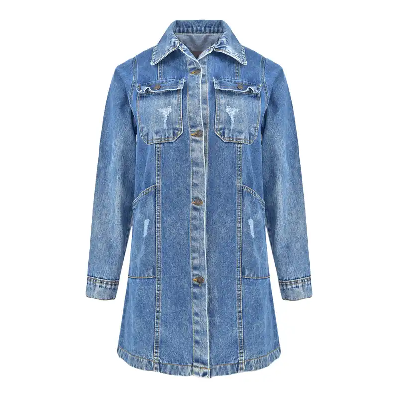 مانتو جین زنانه مدل M3830