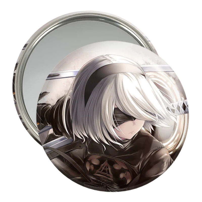 آینه جیبی خندالو مدل انیمه نیر اتوماتا Nier Automata ver 1.1a کد 27460