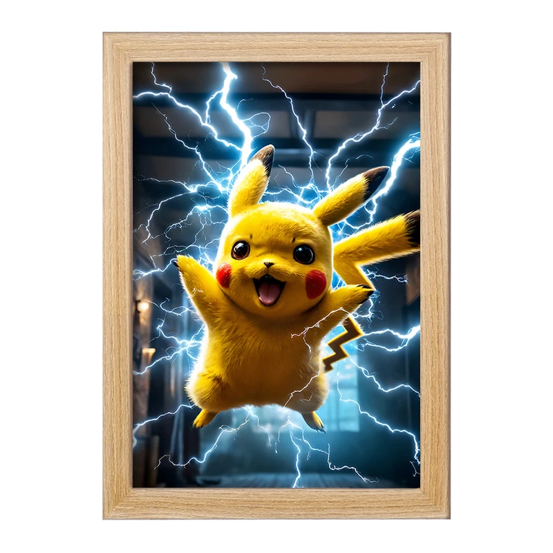 تابلو خندالو مدل انیمه پوکمون (pokemon) کد F5587