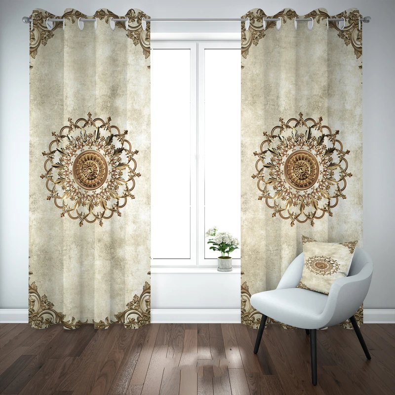 پرده مدل b1378 سایز 140×280 سانتی متر