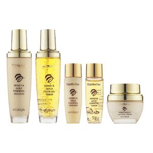 نقد و بررسی مجموعه مراقبت از پوست فارم استی مدل Honey and Gold Essential بسته 5 عددی توسط خریداران