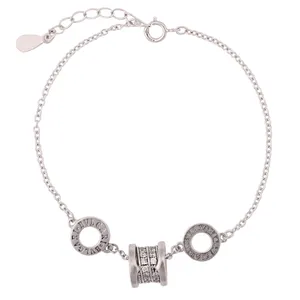 دستبند نقره زنانه کد B3056