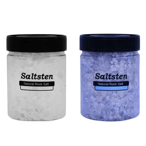 نمک کریستال آبی و دلنمک سالتستن - 500 گرم بسته 2 عددی