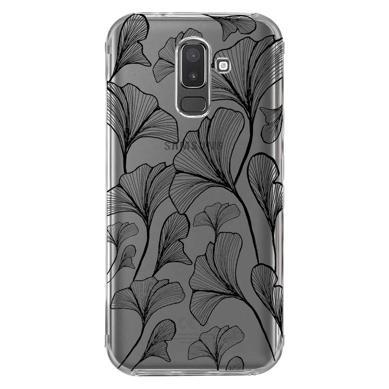 کاور مگافون طرح برگ مدل C51-B مناسب برای گوشی موبایل سامسونگ Galaxy J8 2018