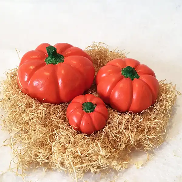 دکوری مدل کدو تنبل کد 553 مجموعه 3 عددی